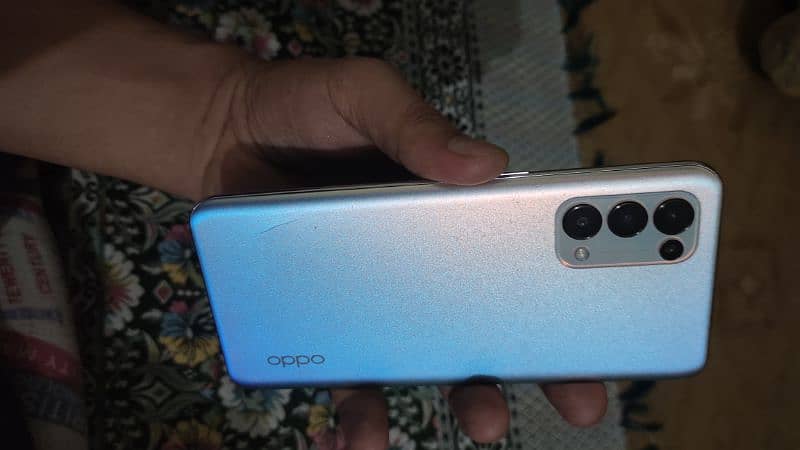 Oppo Reno 5 one hand use officially PTA approved with box+923459470357 1