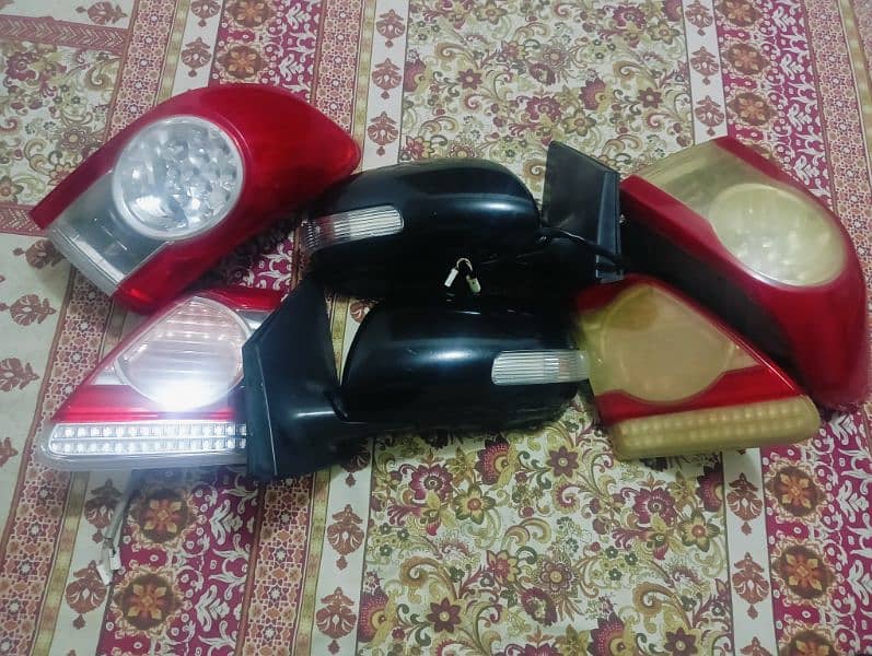 urgent sale side mirror's and back lights 1