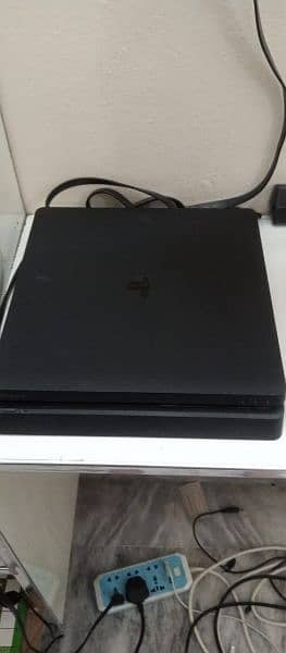 PS 4 slim 1 tb two controllers 7 games mint condition 2