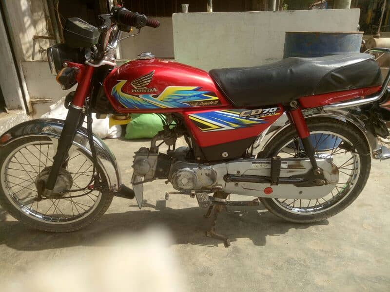 Honda CD 70cc 10 by 10 Condition All Ok Model 23 /12/ 2021 7