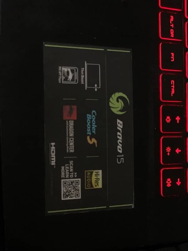 MSI Bravo 15 RYZEN 5 10/10 condition 5