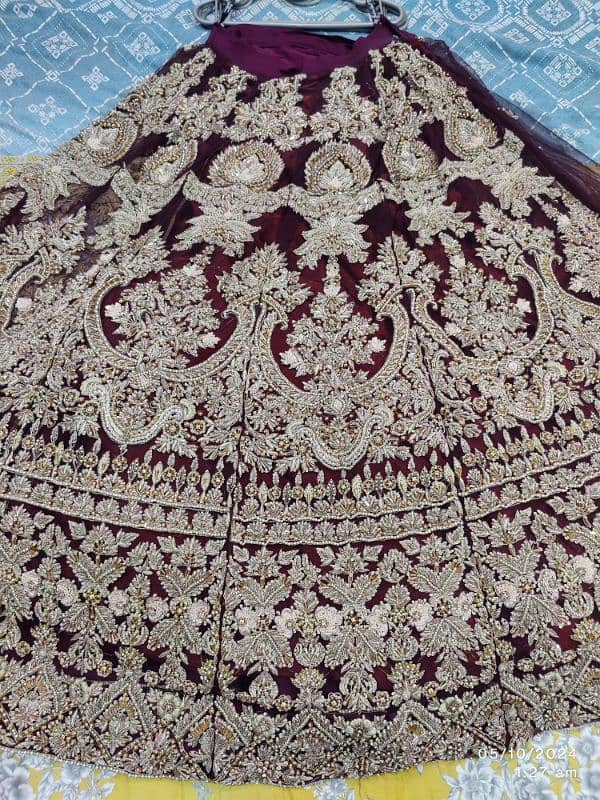 Bridal suit for sale made by fashion ghar bahawalpur . 6