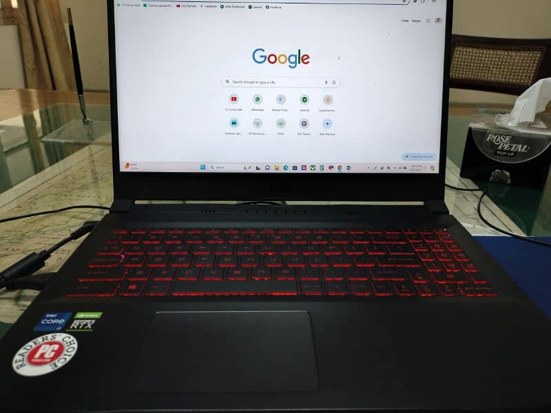 MSI i7 11th Gen Gaming Laptop 8