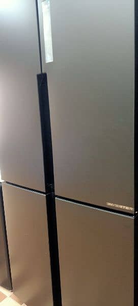 Side by Side Haier Dawlance Samsung inverter Glass Door 3