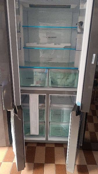 Side by Side Haier Dawlance Samsung inverter Glass Door 18