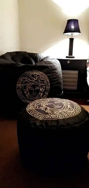 black bean bag 1