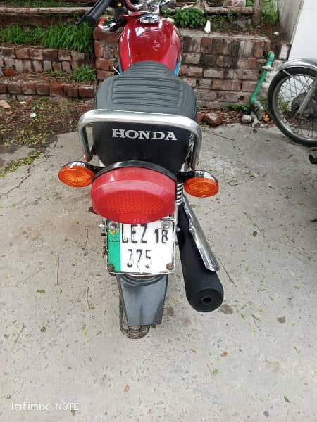 Honda 125 2018 model for sale lahore num. . . 3