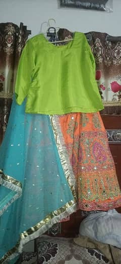 complet 3 piece lahenga for sale