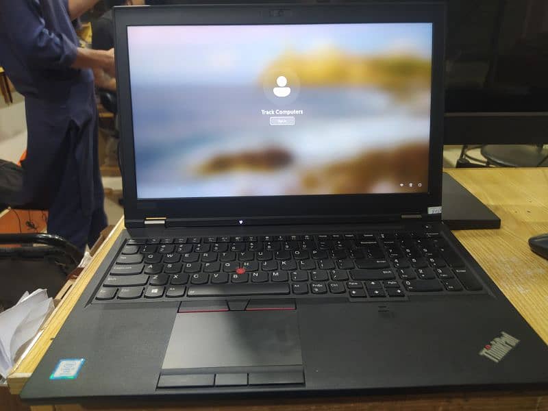 Lenovo Thinkpad P52 Workstation Ci7-8th gen 4gb Nvidia graphics card 0