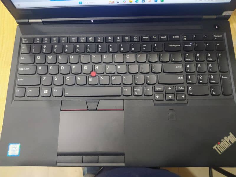 Lenovo Thinkpad P52 Workstation Ci7-8th gen 4gb Nvidia graphics card 15