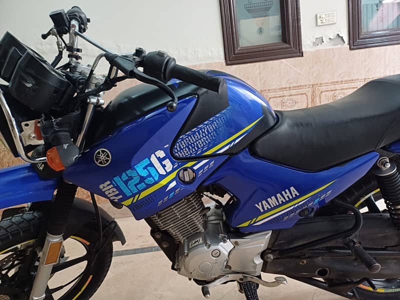 yamaha ybrG all ok new bike no  any falt 4