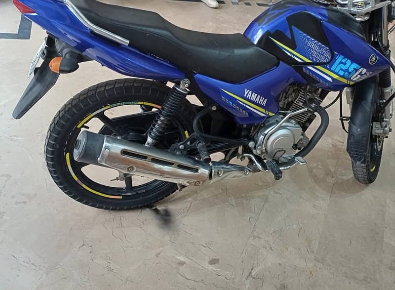 yamaha ybrG all ok new bike no  any falt 8