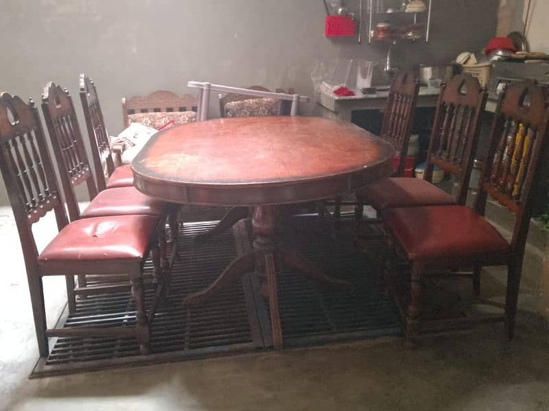 Dinning table with chairs 1