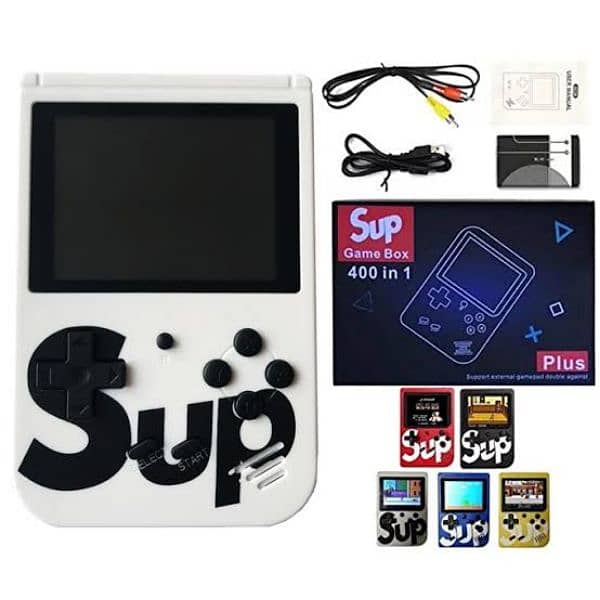 SUP 400 in 1 Games Retro Game Box Console Handheld Game PAD Gamebox 0