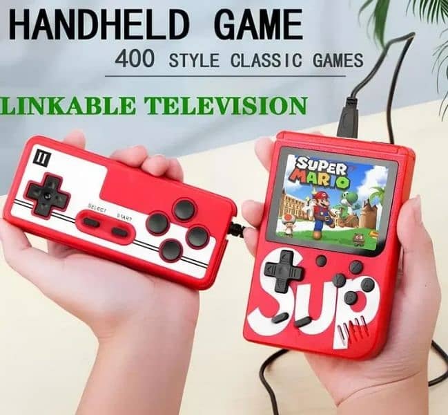 SUP 400 in 1 Games Retro Game Box Console Handheld Game PAD Gamebox 6