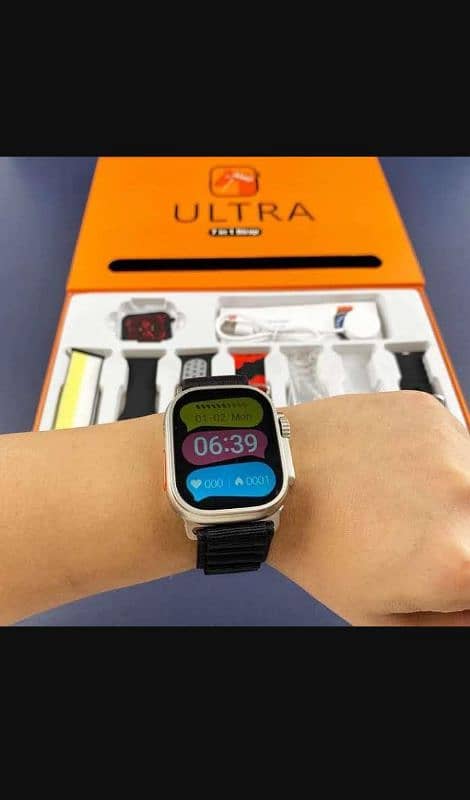 7 in 1 ultra smart watch with chain strap • call  only Whatsapp 2