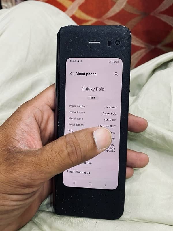 Samsung Galaxy fold 1 official approved 12gb 512 gb 4