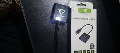 Adaptor ultra hd to VGA