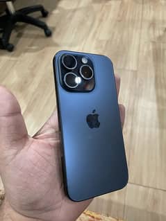 iPhone 15 Pro Non PTA JV Blue titanium