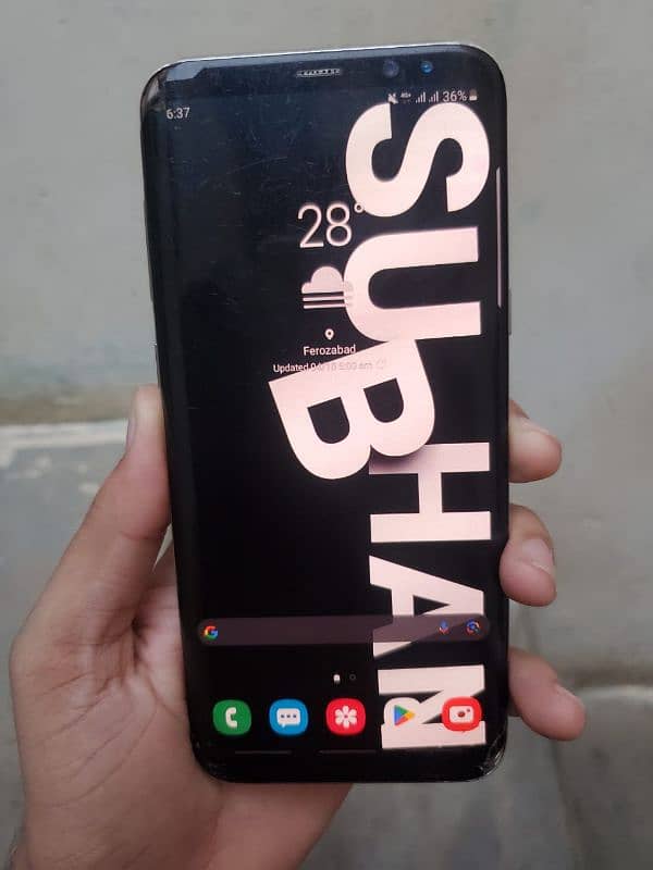 Samsung S8 Plus 8