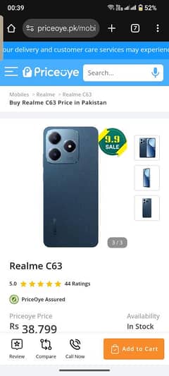 realme c63 with box and full warranty