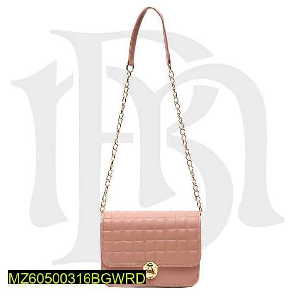 Women's PU leather Grainy Cross Body Bag 3