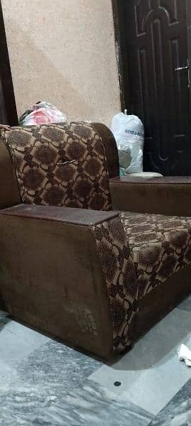 sofa set one time use only 2