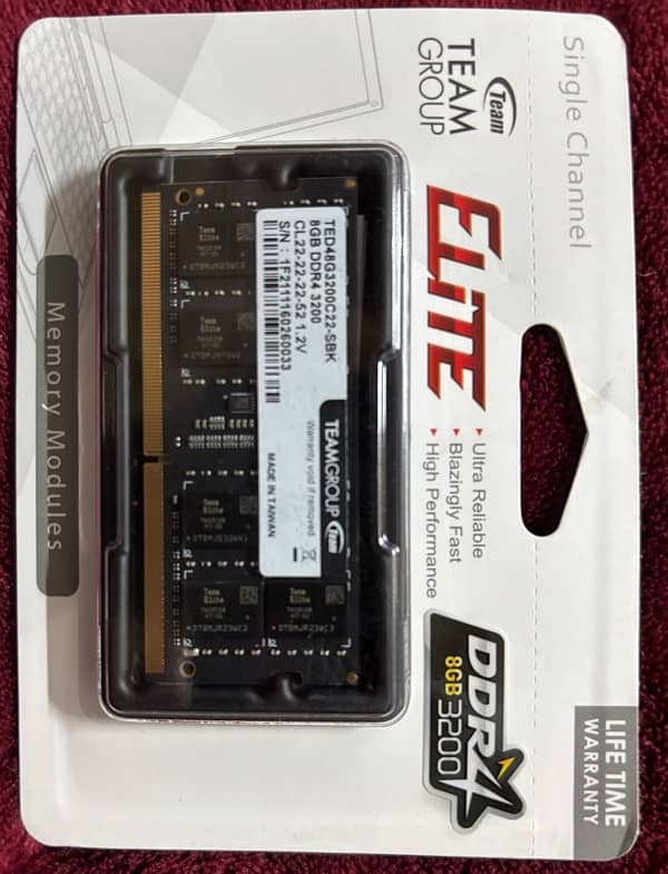 DDR4 RAM for laptop 0