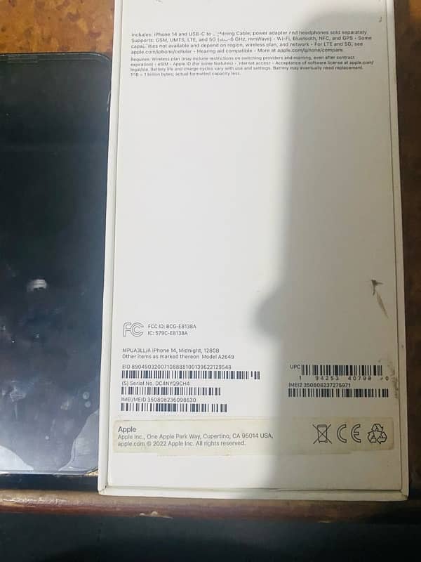 iphone14 simple, factory unlock , Non PTA 1