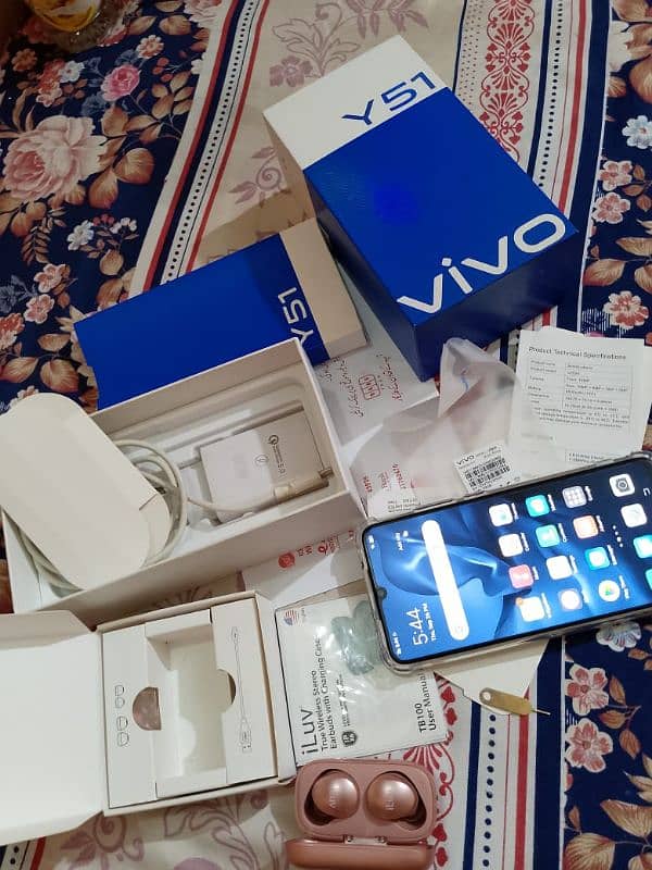 VIVO Y51 4/128 GB LUSH NEW PHONE 03284422616 1