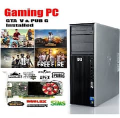 Hp Z400 Gaming PC