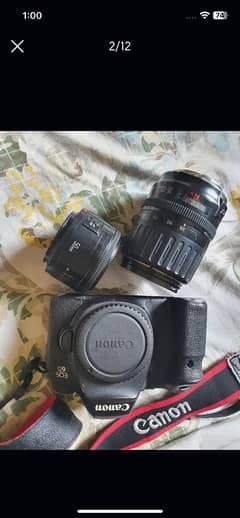 CANON 6D with 2 lenses and set