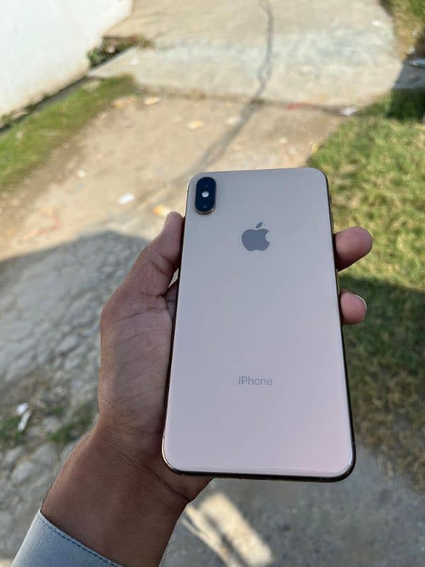 iphone xs max golden 64gb jv 1