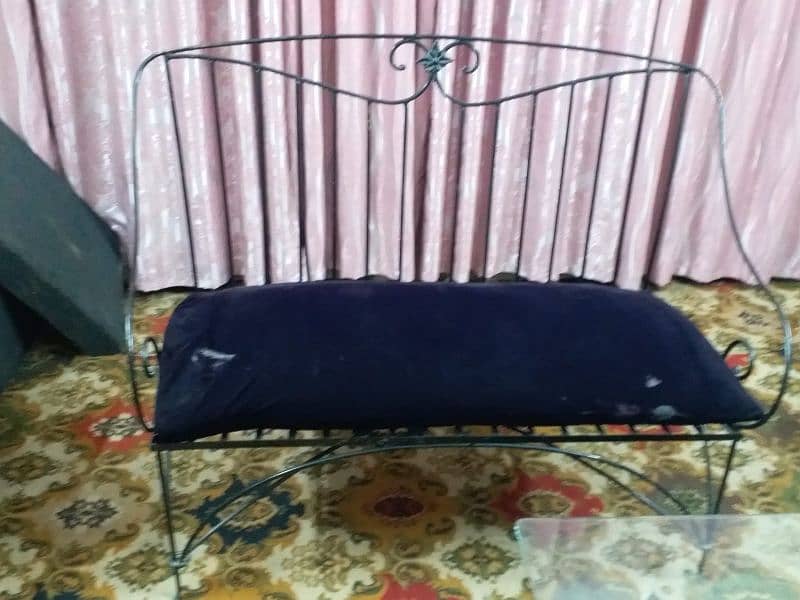 iron sofa set 3