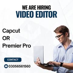 Video Editor Required | Home and Office Based