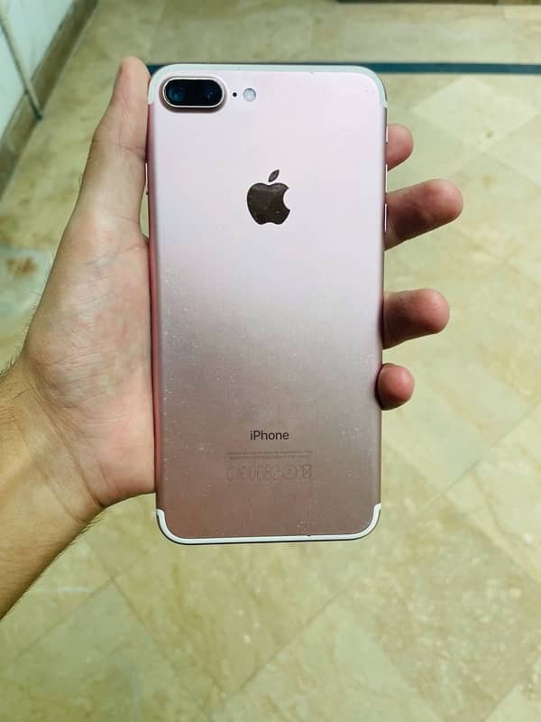 iphone 7 plus 256 gb pta approved bypass sim working 0