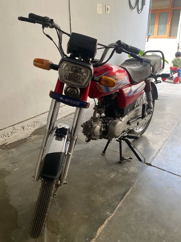 Hi speed 70cc new bike up for sale 5