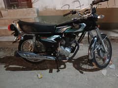 honda 125 black