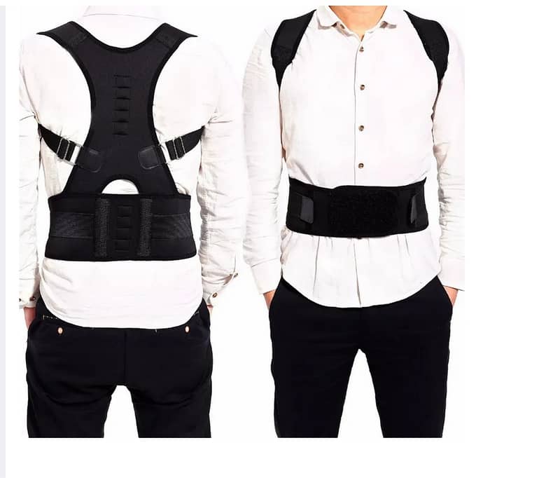 Posture Corrector Back Pain Support Shoulder Gym Belt Girls Men Women 4