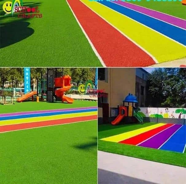 Artificial Grass Carpet - Outdoor Sports Ground Grass  - Futsal Grass 1