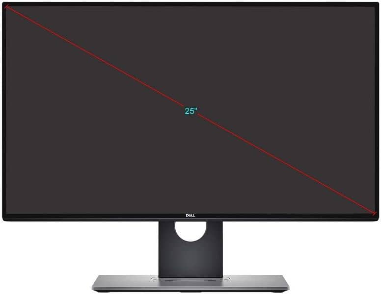 Dell Ultra Sharp LED-Lit Monitor 25" Black (U2518D)| 2560 X 1440 2k 3