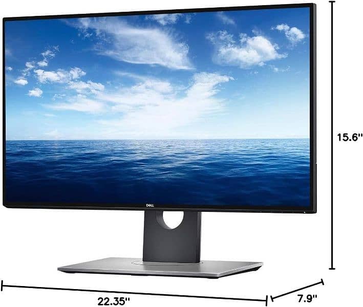 Dell Ultra Sharp LED-Lit Monitor 25" Black (U2518D)| 2560 X 1440 2k 4