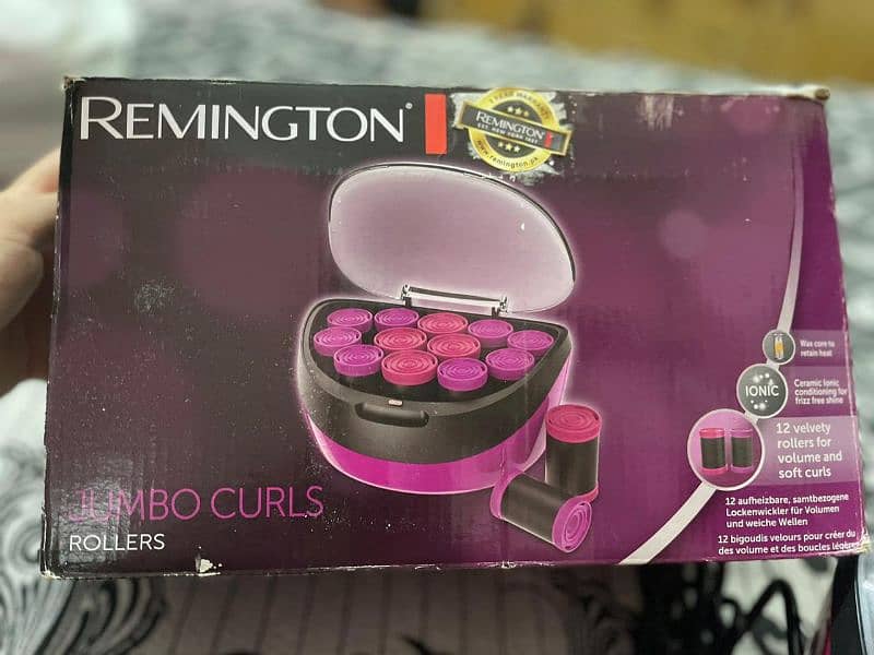 Remington Jumbo heat rollers 1