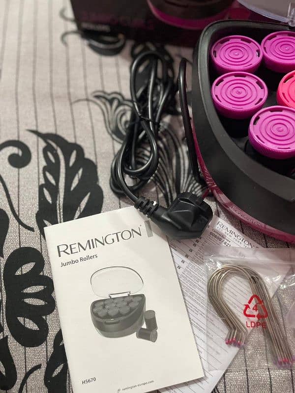 Remington Jumbo heat rollers 2