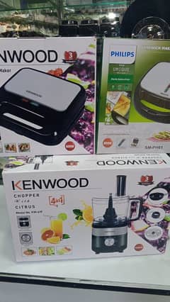 Kenwood chopper 5 year vrenty 4 in 1