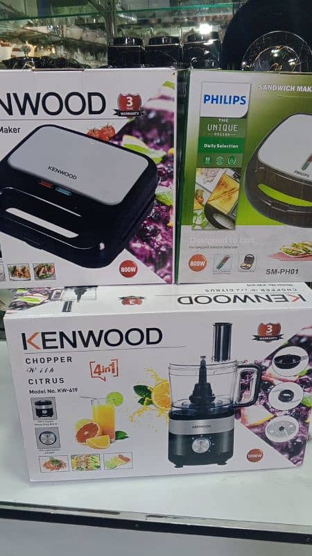 Kenwood chopper 5 year vrenty 4 in 1 0