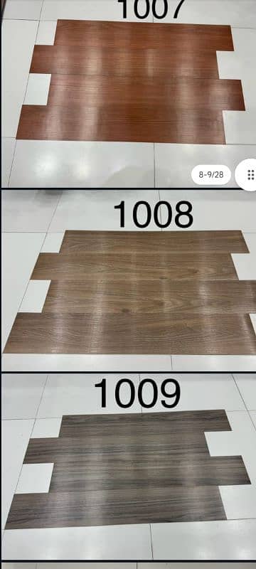 Wooden Vinyl Flooring - Semi,  Mate, Gloss Flooring - Home & Office 12