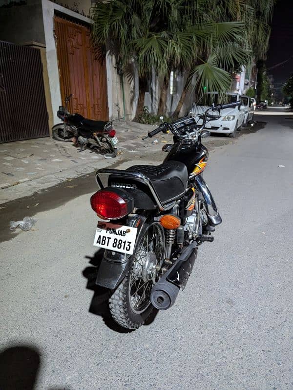 Used Honda CG 125 Black 0