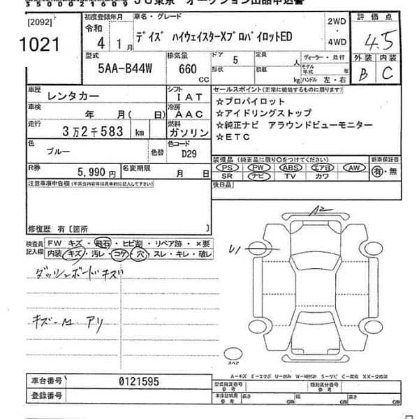 Nissan Dayz Highway Star 2021 1