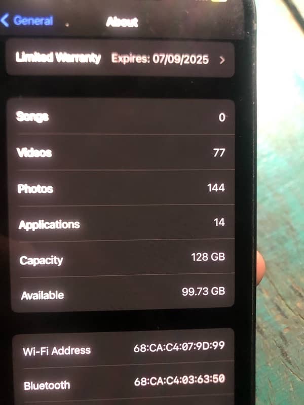 IPHONE 13 JV Just 20 days Used 100 Battery health Complete Box 7